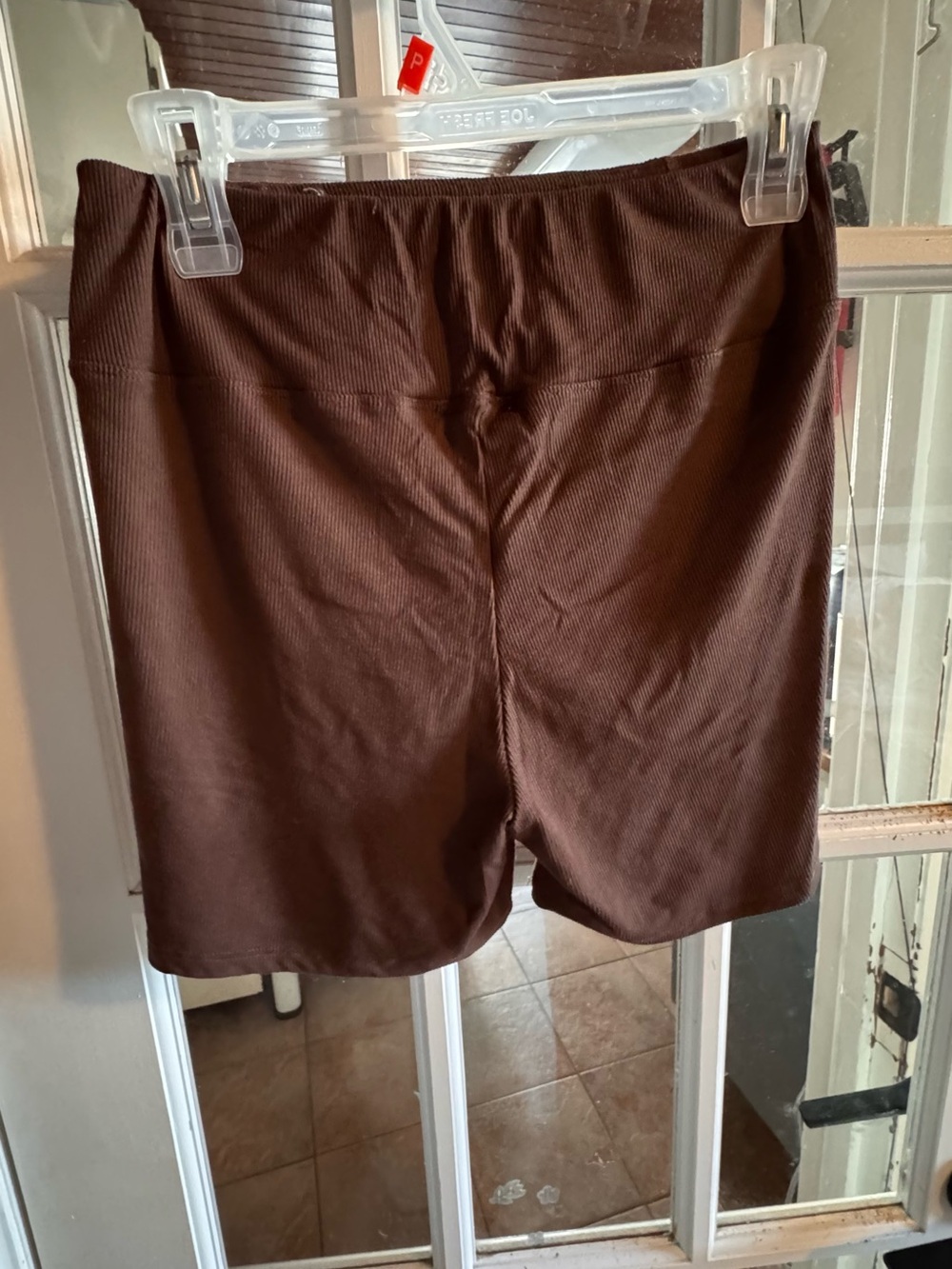 🤎 Ardene Collective Ribbed Biker Shorts — Size large - Picture 3 of 5